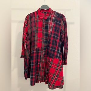 Zara shirt dress. Size S. 100% cotton.